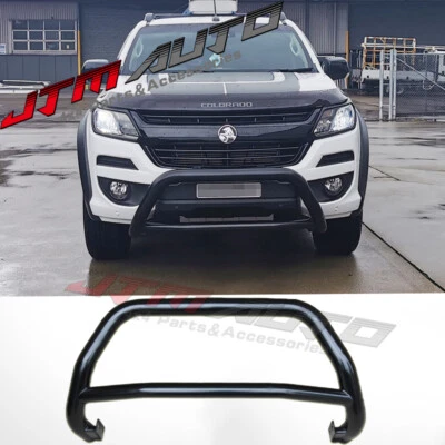 Sensor Compliant 3" Black Nudge Bar Grille Guard for Holden Colorado Z71 2016+ - image 1 of 4