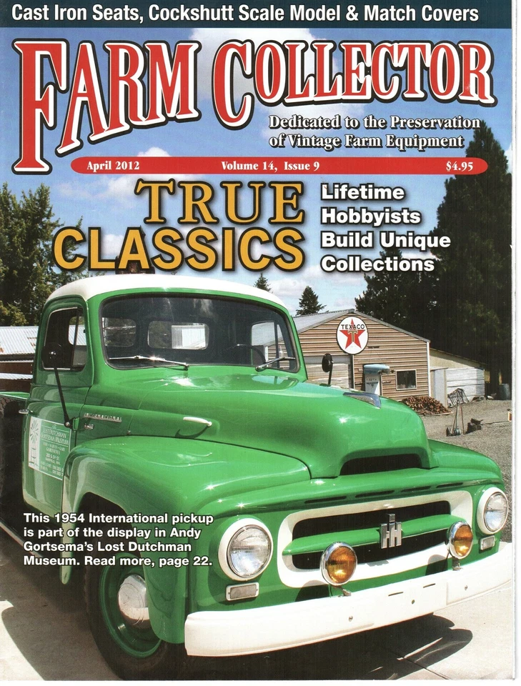 Frick Tractor Company, Asientos y cajas de herramientas de hierro fundido, escala 1/2 Co-oP Modelo E3 Foto 1 de 1