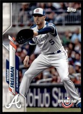 2020 Topps Opening Day Base #145 Freddie Freeman - Atlanta Braves