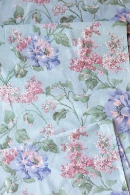 Shabby-Romantic Vtg. Fabric Traditions Cotton Chintz Fabric- 45" w x 2 5/8 Yd - Image 1 of 4