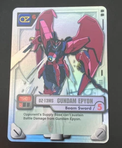 Gundam M.S. War TCG 2001 Gundam Epyon MS-013 Beam Sword - Afbeelding 1 van 2