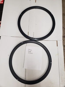 Surge Wheelchair Handrims 24" (PAIR) 3 of 6 Rivnuts - Picture 1 of 2