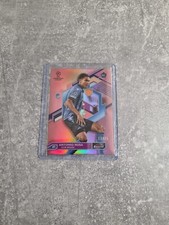 2022-23 Topps Finest UEFA Antonio Nusa True Rose Gold Refractor Rookie RC/75