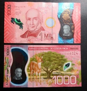 COSTA RICA 2019 : 1 Mill Colones , Braulio Carrillo Colina. Serial #at random - Picture 1 of 1
