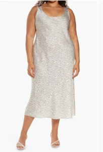 Vince Stone Dot Midi Tank Dress (size XXL) - Picture 1 of 3