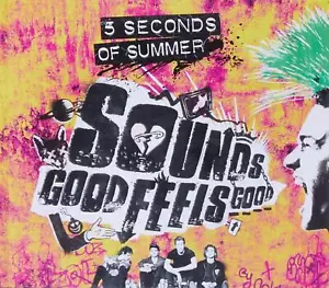 5 Seconds Of Summer Sounds Good Feels Good US CD+3 Track DELUXE EDITION L@@K - Imagen 1 de 3