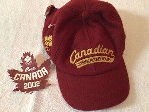 Sombrero de hockey campeones medalla de oro de Canadá Juegos Olímpicos de Salt Lake City 2002 raíces nuevo - Imagen 1 de 3