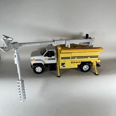 DG Productions WI Power & Light Derrick caminhão utilitário escavadeira de poste broca - Imagem 1 de 4