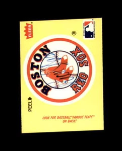 Rick Wise Signed 1986 Fleer Team Sticker Boston Red Sox Autograph - Picture 1 of 2