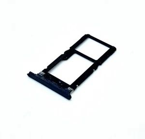 Original HTC Desire 20 Pro Simkarten Halter Sd Karten Halter Sim Slot Blau - Picture 1 of 4
