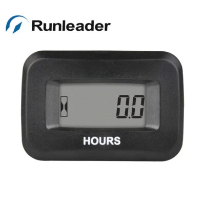 DC 5V to 60V Digital Hour Meter Maintenance Reminder For ZTR Lawn Mower Tractor - Image 1 of 4
