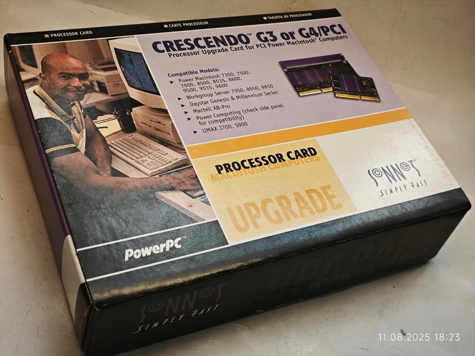 *NEW* 1995 Apple PowerPC CPU Upgrade Card 820-0612-A 120MHz - Image 1 of 4