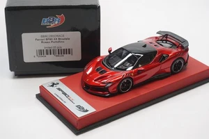 1/43 BBR FERRARI SF90XX STRADALE ROSSO PORTOFINO RED LEATHER BASE  LE5  N MR - Picture 1 of 5
