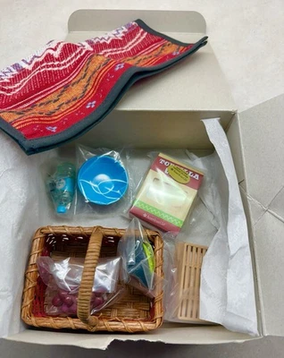 American Girl Saige's Complete Picnic Set~play food~retired~NEW in box! - Image 1 of 2