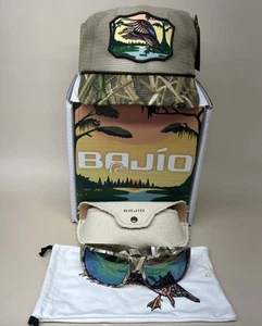 BAJIO Ducks Unlimited SOMBRERO Kit VEGA Gafas de sol Marco Camuflado Lente de vidrio verde NUEVO - Imagen 1 de 13