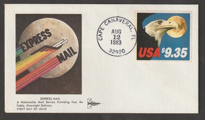 US FDC EXPRESS mail Eagle 1983 #1909 - Image 1 of 2