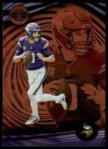 2023 Panini Illusions #71 Kirk Cousins Orange Trophy Collection - Picture 1 of 2