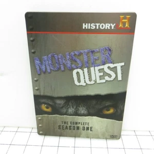 History Channel Monster Quest Season 1 DVD Steelbook - Disc 4 is cracked - Foto 1 di 5