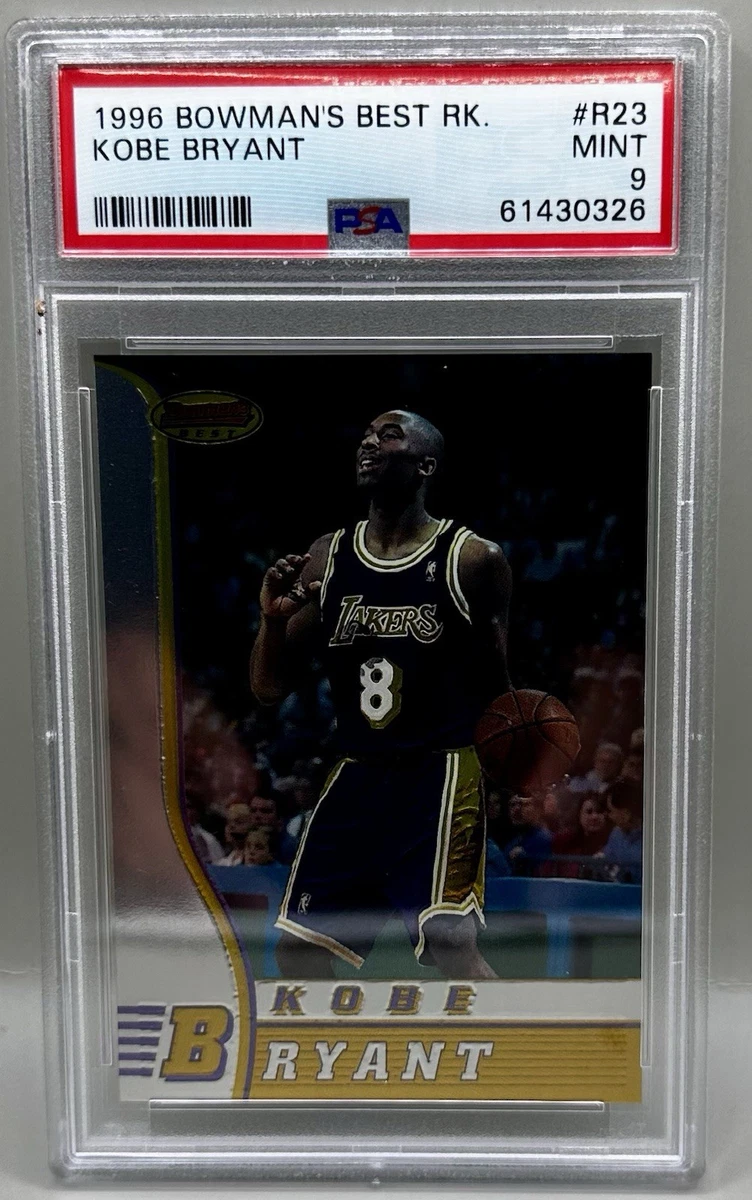 Bowman Kobe Bryant Basketball Rookie Trading Cards & Accessories