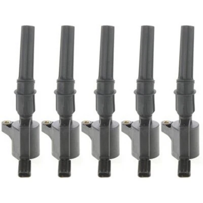 Set of 5 Ignition Coils for F350 Truck F150 E350 Van E150 E250 E450 F450 F550 - Image 1 of 4