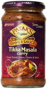 Patak's Tikka Masala Curry Cooking Sauce, Medium, 15-Ounce  - Picture 1 of 3