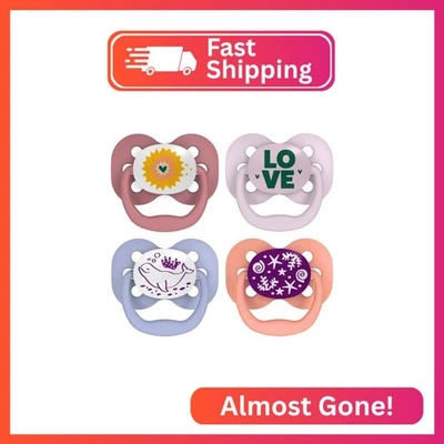 Chupete para bebé Dr. Brown'S Advantage que brilla en la oscuridad, chupete totalmente simétrico  Foto 1 de 2