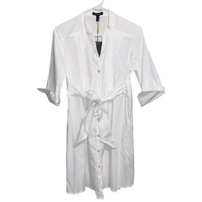 Blusa Camisa Isabella Oliver Top Mujer Talla 2 Libby Maternidad Túnica Blanca Nueva con Etiquetas Foto 1 de 4