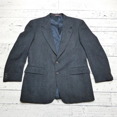 Blazer vintage Evan-Picone para hombre 42 lana espiga abrigo deportivo clásico años 90 Foto 1 de 4