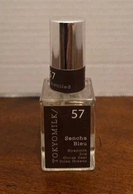 Tapa de plata TokyoMilk No.57 Sencha Bleu 1 fl. oz eau de parfum spray sin caja fórmula original Foto 1 de 3