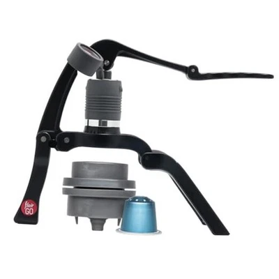  GO: Máquina de café expresso portátil com alavanca dobrável com modelo "Pods" de fabricação de cápsulas - Imagem 1 de 4