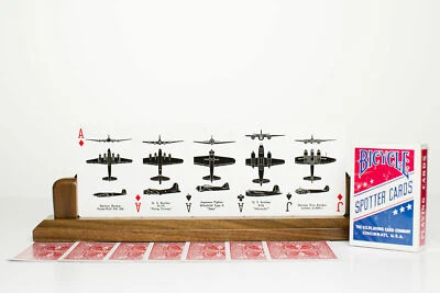 Tarjetas Spotter, Reedición, Avión Segunda Guerra Mundial, Marca Bicicleta, Rojo, EE. UU. MIS-0103-R Foto 1 de 4