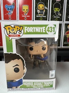 Funko Pop! Games: Fortnite Highrise Assault Trooper #431 - Picture 1 of 6