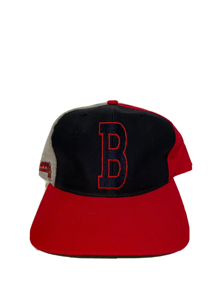 NEW Vintage 90’s STARTER Atlanta Braves Snapback Hat Embroidered MLB - Image 1 of 4