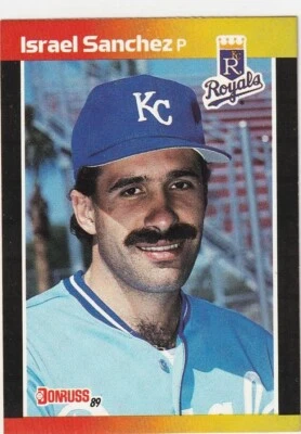 1989 Donruss#474 -  Israel Sanchez -  Kansas City Royals - Image 1 of 2