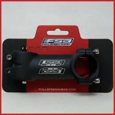 NOS FSA OS 168 ALLOY AHEAD STEM 90mm 1"+1/8 31.8mm THREADLESS ROAD RACING BIKE - Image 1 of 4