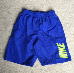 Nike Boys Blue Swim Trunks Youth Large - Picture 1 of 5