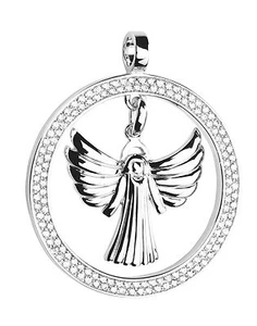 Pendant Angel of Love Silver Guardian Angel Angelsvoice Harmony I Partnership - Picture 1 of 3