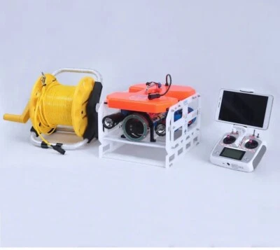 Underwater Drone Submarine Robot ROV Diver Sous Marin 100m Depth Aquatic Vehicle - Image 1 of 4