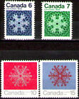 Kanada 1971 Bożonarodzeniowy zestaw fosforowy SG 687p-690p MNH czysty *ŁĄCZNA WYSYŁKA*