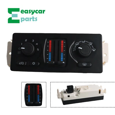 Climate Control Module for 03-06 Chevy GMC Cadillac w/ Manual AC 15220317 - Image 1 of 4