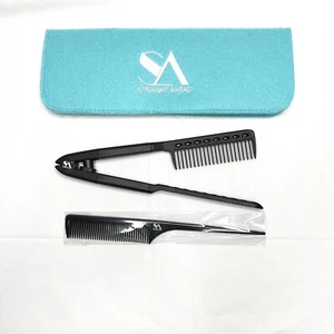 Straight Ahead Styling Comb And Rat Tail Comb - Picture 1 of 5