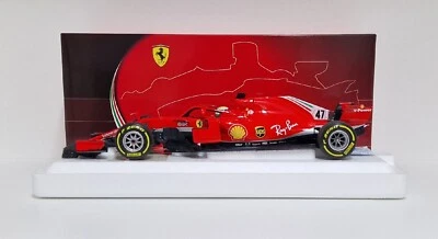 MODELLINO AUTO SCALA 1:18 BBR FERRARI SF71H MICK SCHUMACHER TEST FIORANO F1 2021 - Immagine 1 di 4