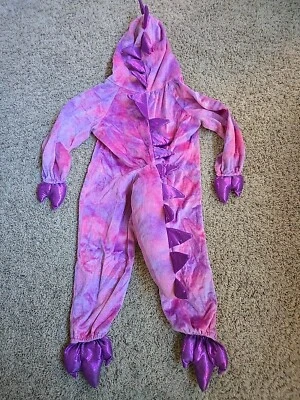 Princess Paradise Pink Purple Tilly T Rex Halloween Costume Girls Youth Sz XS  - Image 1 of 4