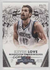 2013-14 Panini Crusade Silver /25 Kevin Love #9