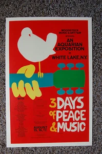 Woodstock Tour Poster #8  3 Days of Peace and Music - - Picture 1 of 1