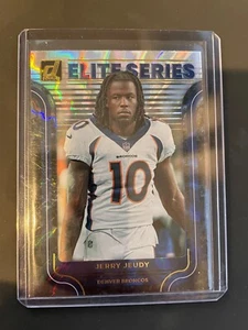 2022 Donruss Elite Series #ES-25 JERRY JEUDY - DENVER BRONCOS - Picture 1 of 2