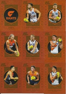 2021 Optimum Plus + GWS Full Set - 9 Cards & 5 Rookies - Picture 1 of 2