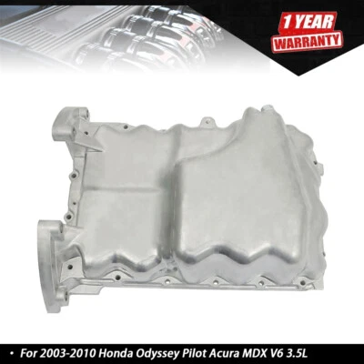 cárter de aceite de motor para Honda Odyssey Pilot Acura MDX 2003-2010 V6 3,5 L 264-485 Foto 1 de 4