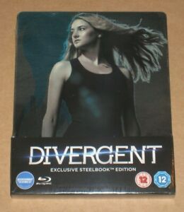 Divergent Blu Ray Steelbook Entertainment Store UK Exclusive New Sealed Limited