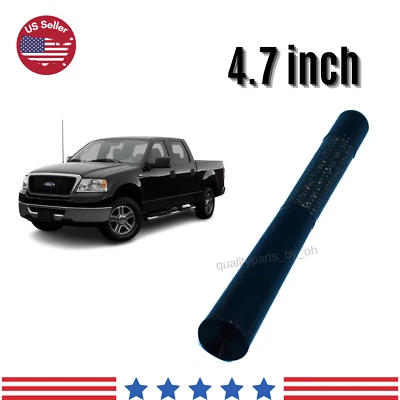 Repuesto de mástil de antena negro corto de 4,7" AM/FM para Ford F150 f-150 1980-2008 Foto 1 de 4